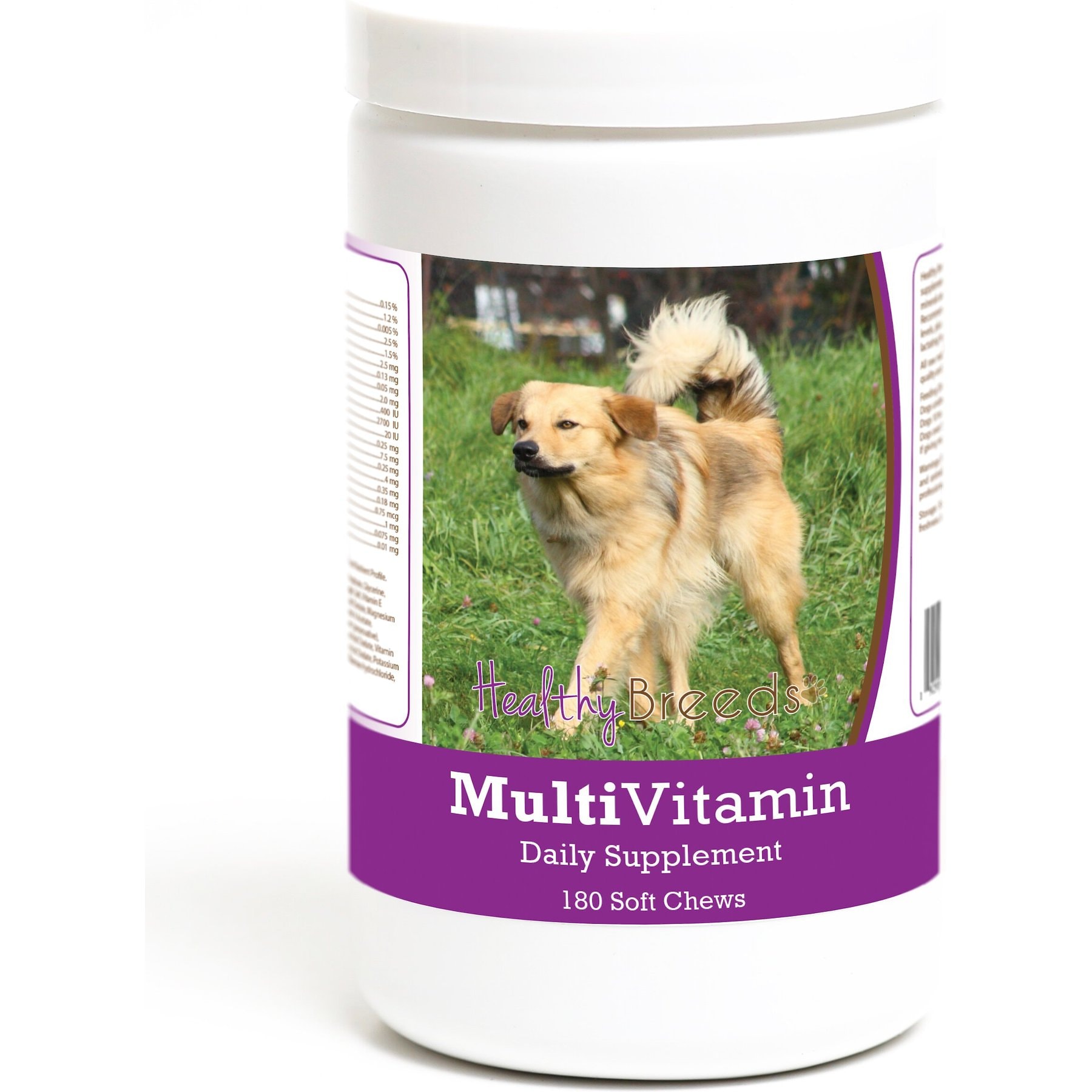 Healthy Breeds Multivitamin Soft Chews Dog Supplement, 180 count