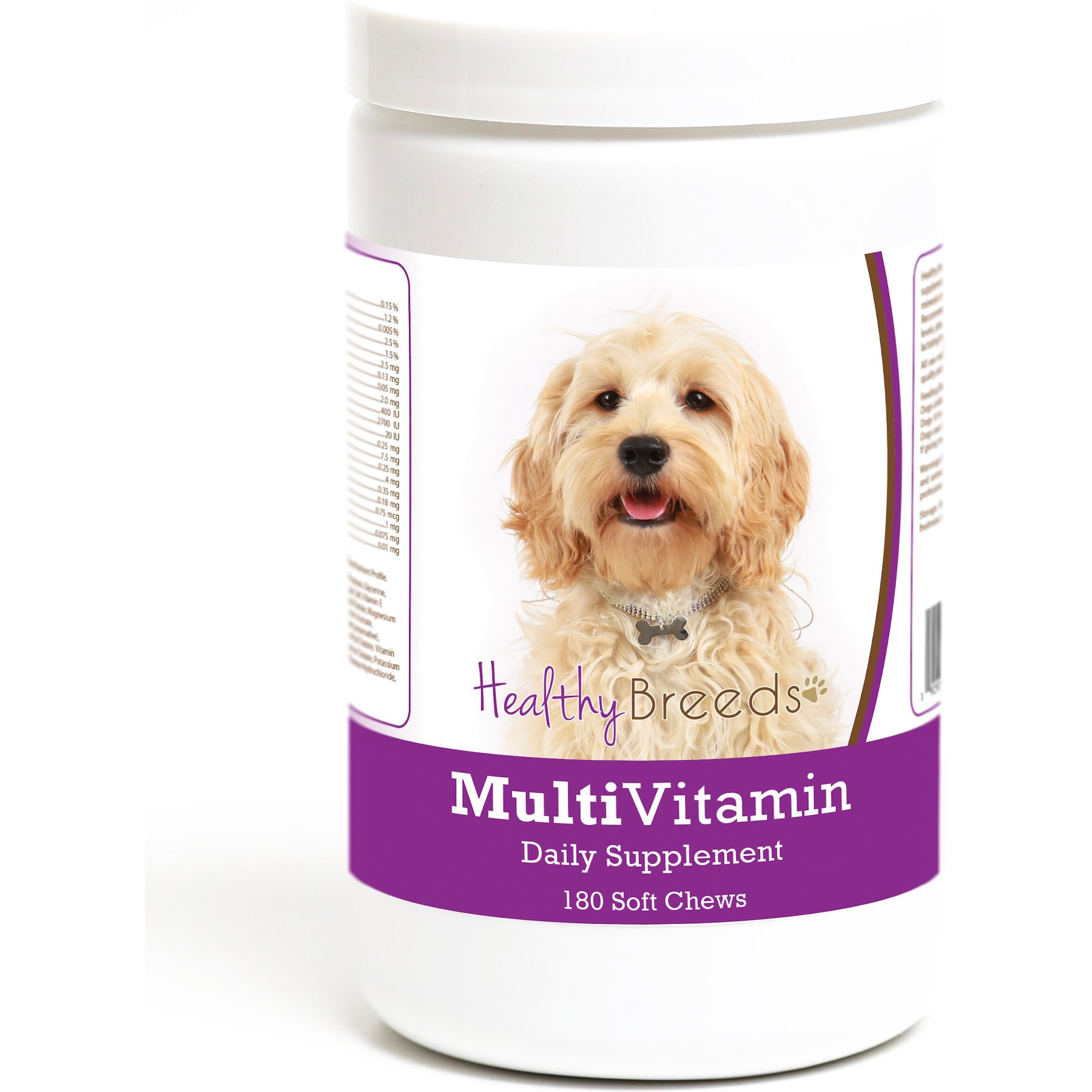 Healthy Breeds Multivitamin Soft Chews Dog Supplement, 180 count