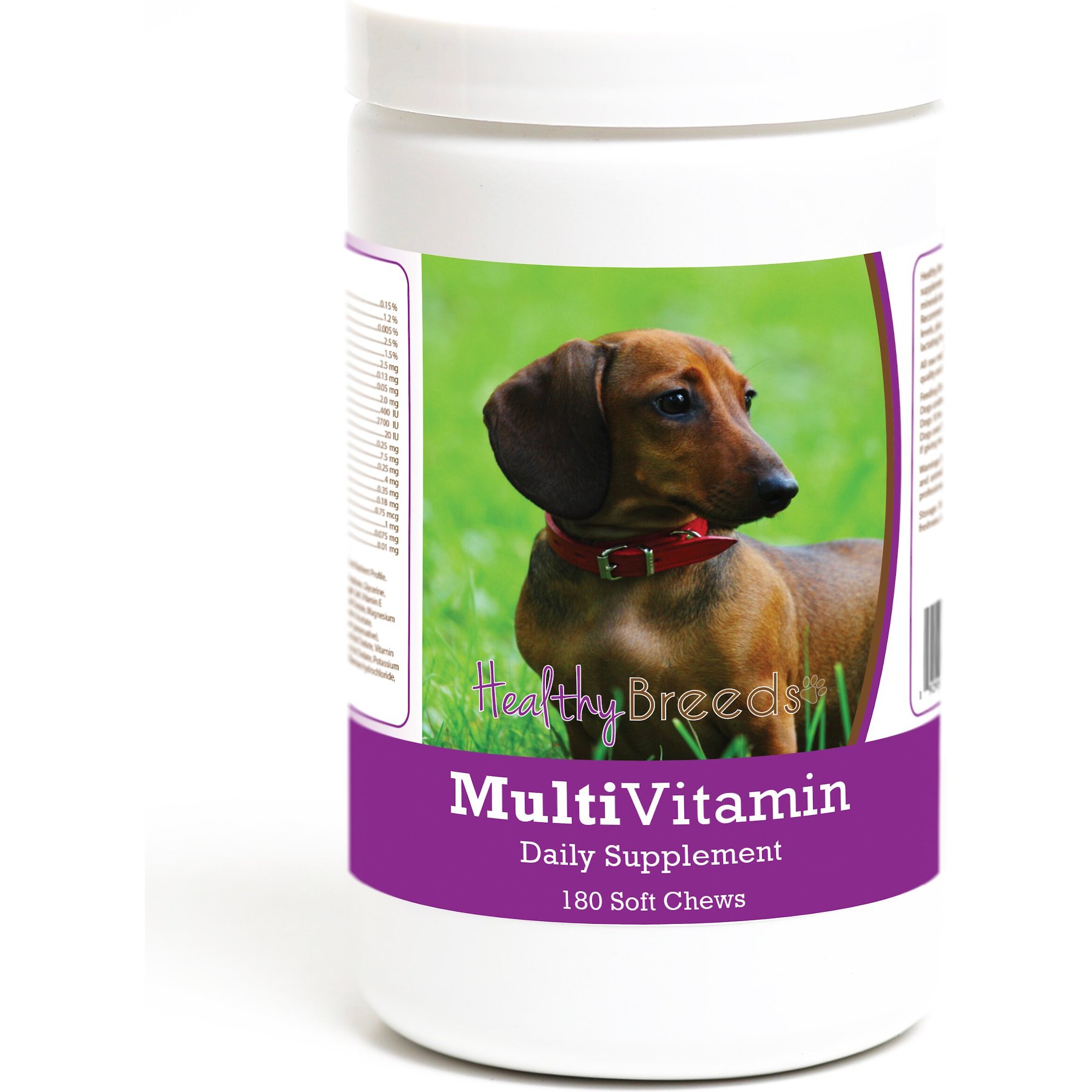 Healthy Breeds Multivitamin Soft Chews Dog Supplement, 180 count