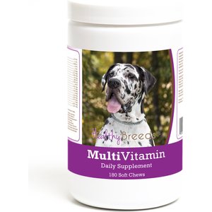 Healthy Breeds Multivitamin Soft Chews Dog Supplement, 180 count