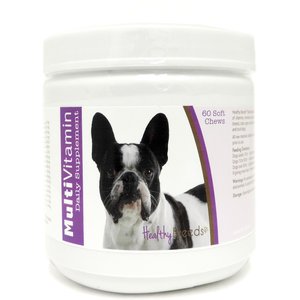 Healthy Breeds Multivitamin Soft Chews Dog Supplement, French Bulldog