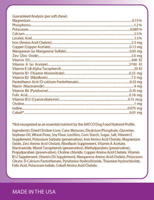 Show full view: Healthy Breeds Multivitamin Soft Chews Dog Supplement, German Shepherd slide 3 of 4