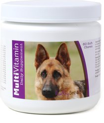 Healthy Breeds Multivitamin Soft Chews Dog Supplement, German Shepherd  slide 1 of 2