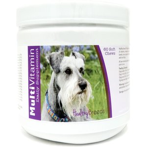 Healthy Breeds Multivitamin Soft Chews Dog Supplement, Miniature Schnauzer