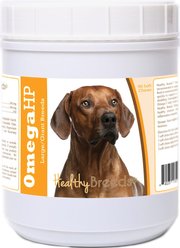 Healthy Breeds Omega HP Fatty Acid Skin & Coat Support Soft Chews Dog Supplement, 90 count