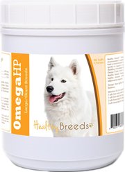 Healthy Breeds Omega HP Fatty Acid Skin & Coat Support Soft Chews Dog Supplement, 90 count