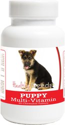 Healthy Breeds Puppy Multi-Vitamin Chewable Tablet Multivitamin for Puppies, German Shepherd, 60 count