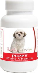 Healthy Breeds Puppy Multi-Vitamin Chewable Tablet Multivitamin for Puppies, Shih Tzu, 60 count