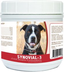 Healthy Breeds Synovial-3 Joint Health Formulation Soft Chews Dog Supplement, 120 count