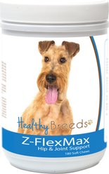 Healthy Breeds Z-Flex Max Hip & Joint Soft Chews Dog Supplement, 180 count