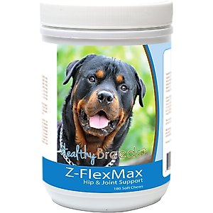 Healthy Breeds Z-Flex Max Hip & Joint Soft Chews Dog Supplement, 180 count