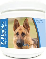 Healthy Breeds Z-Flex Max Hip & Joint Soft Chews Dog Supplement, 50 count