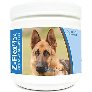 Healthy Breeds Z-Flex Max Hip & Joint Soft Chews Dog Supplement, 50 count