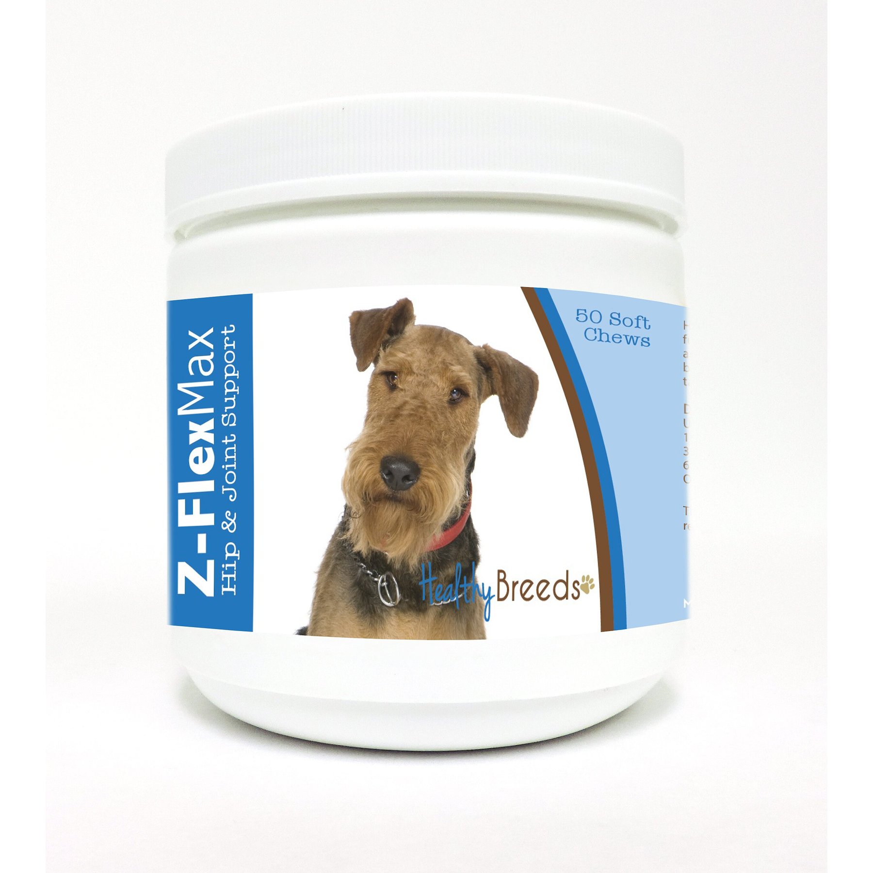 Healthy Breeds Z-Flex Max Hip & Joint Soft Chews Dog Supplement, 50 count