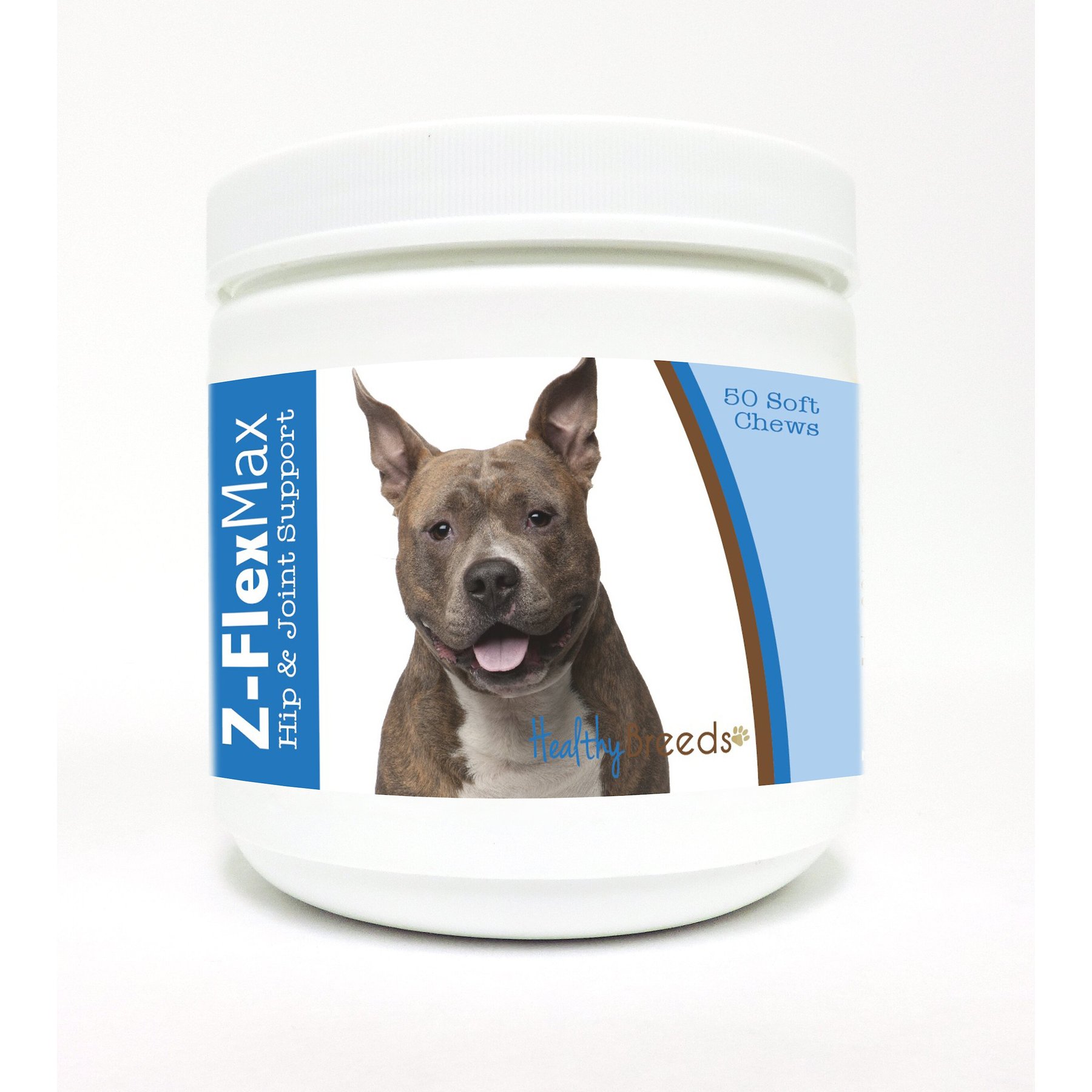 Healthy Breeds Z-Flex Max Hip & Joint Soft Chews Dog Supplement, 50 count