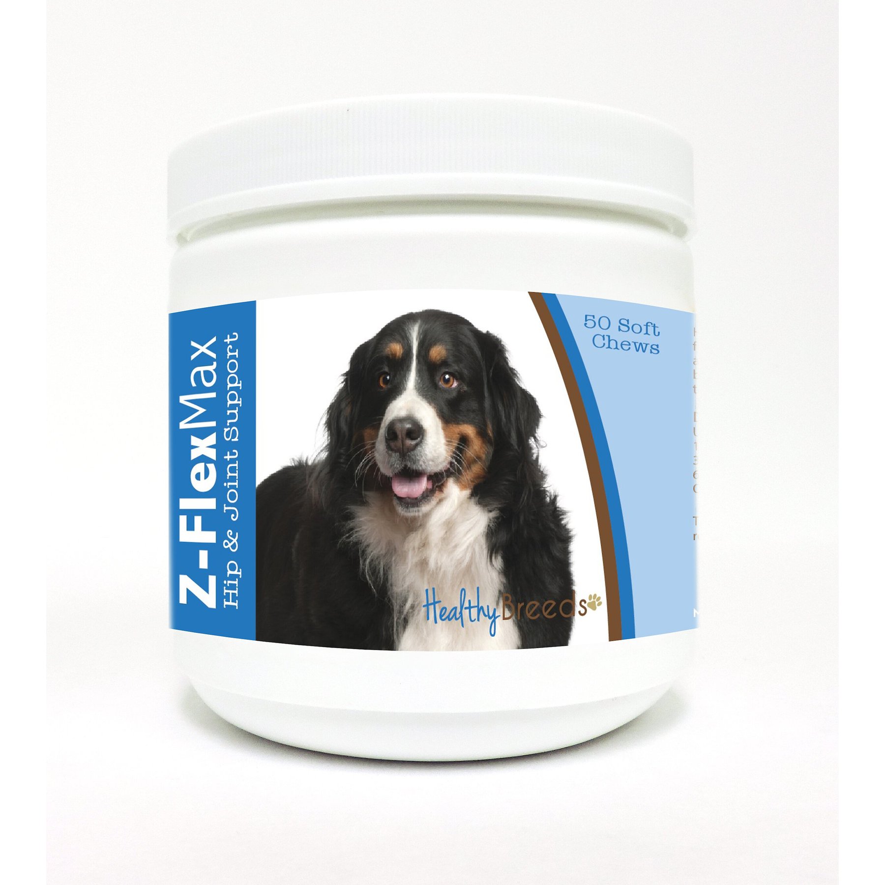 Healthy Breeds Z-Flex Max Hip & Joint Soft Chews Dog Supplement, 50 count