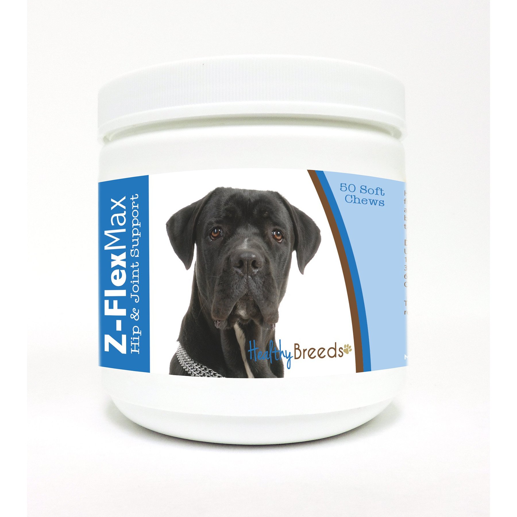 Healthy Breeds Z-Flex Max Hip & Joint Soft Chews Dog Supplement, 50 count
