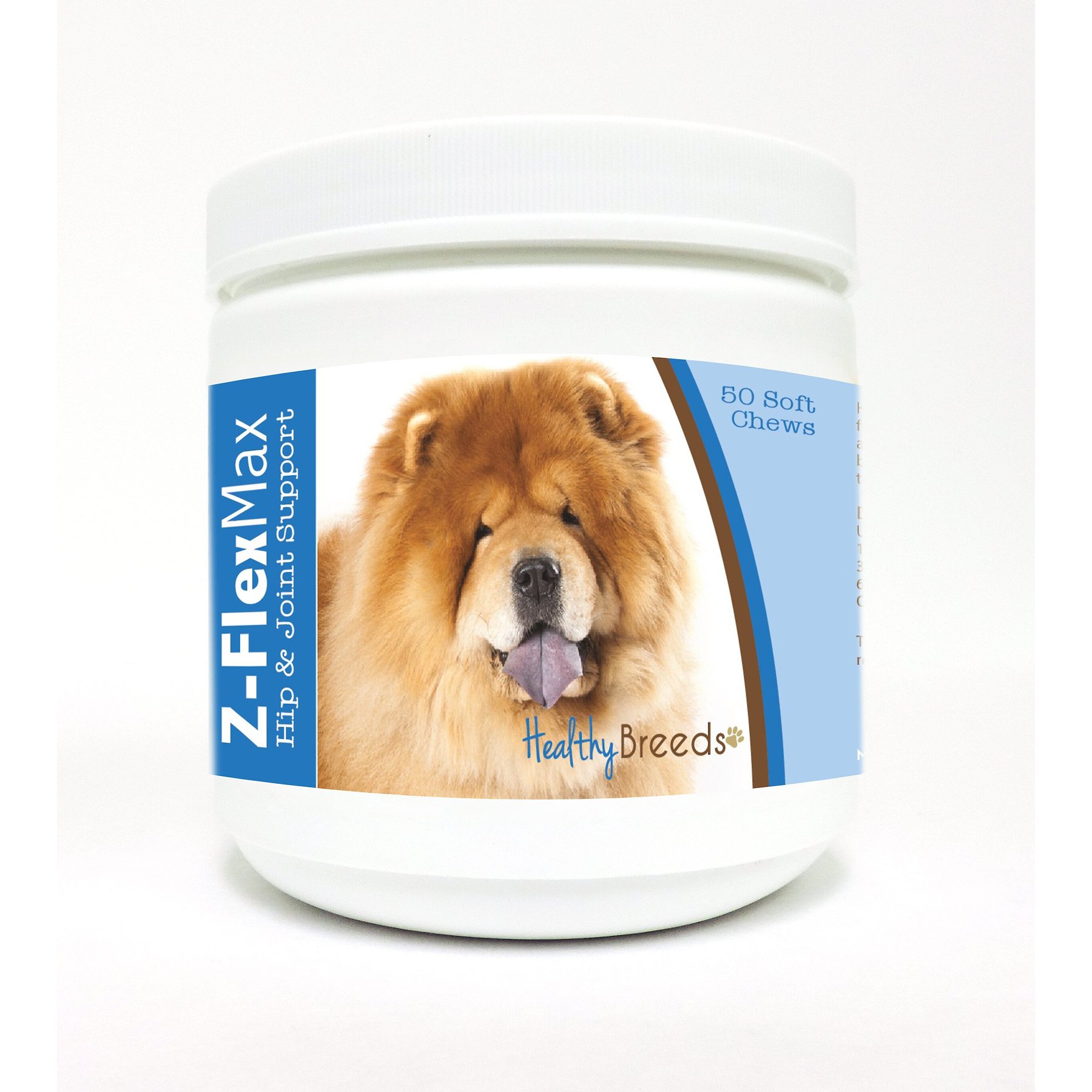 Healthy Breeds Z-Flex Max Hip & Joint Soft Chews Dog Supplement, 50 count