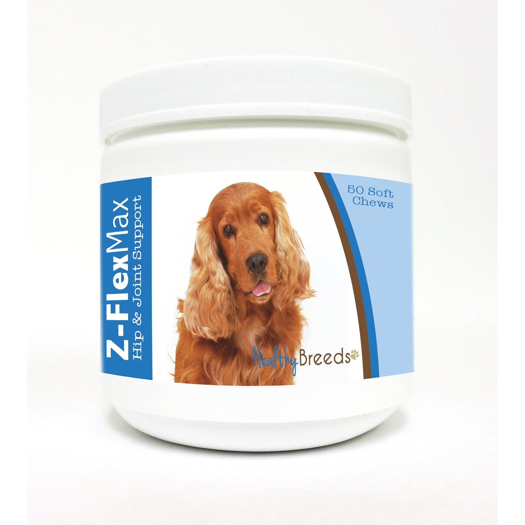 Healthy Breeds Z-Flex Max Hip & Joint Soft Chews Dog Supplement, 50 count