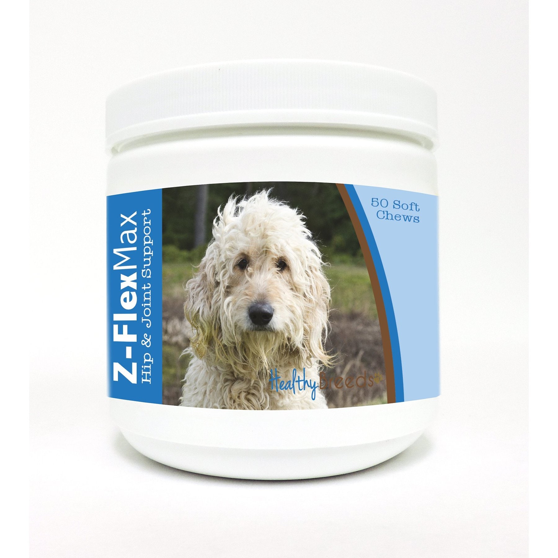 Healthy Breeds Z-Flex Max Hip & Joint Soft Chews Dog Supplement, 50 count