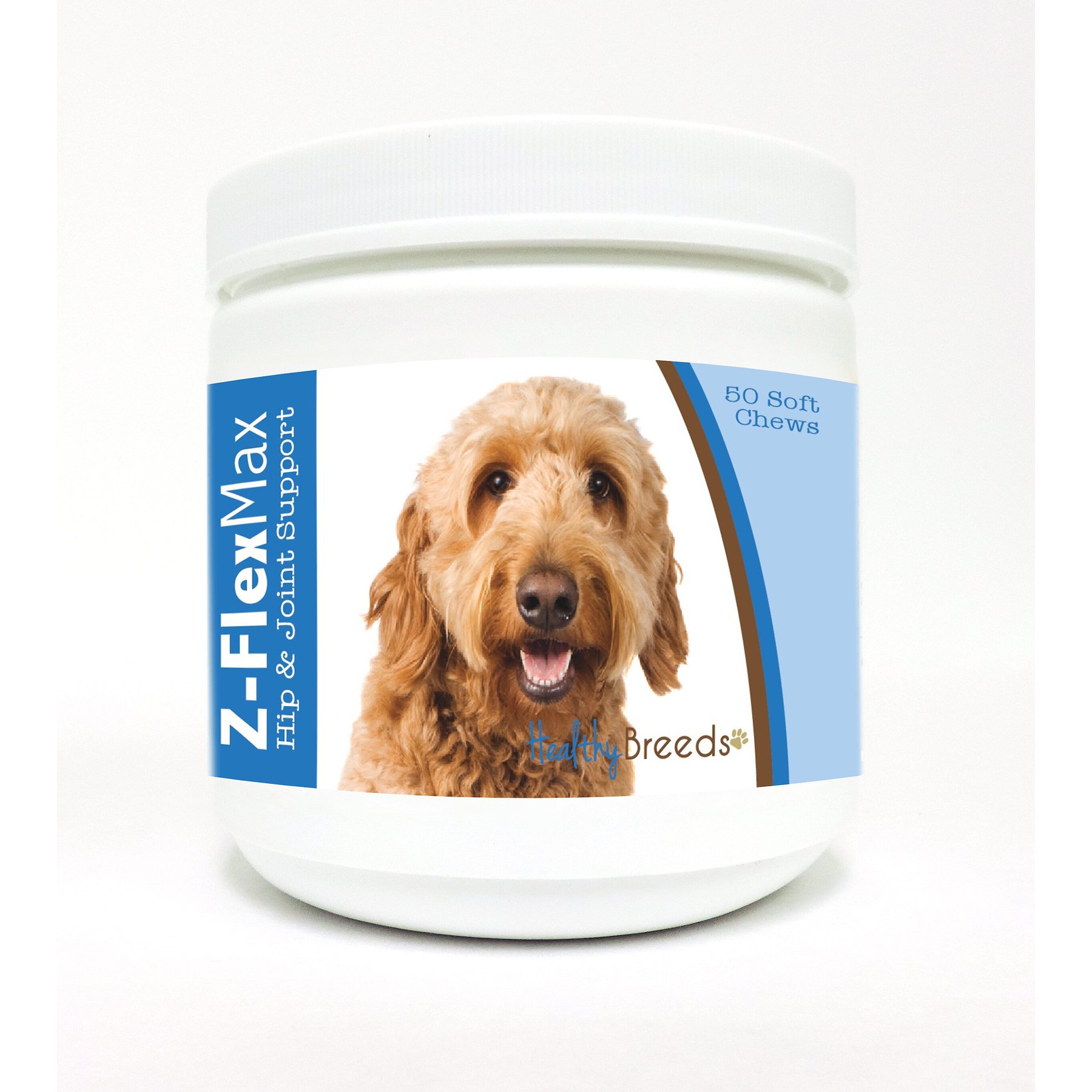 Healthy Breeds Z-Flex Max Hip & Joint Soft Chews Dog Supplement, 50 count