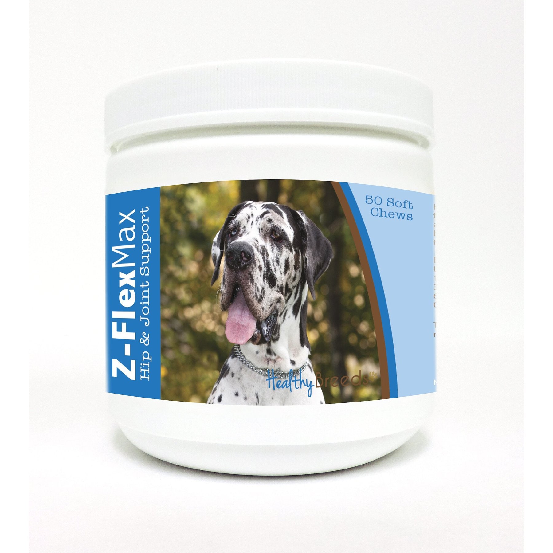 Healthy Breeds Z-Flex Max Hip & Joint Soft Chews Dog Supplement, 50 count