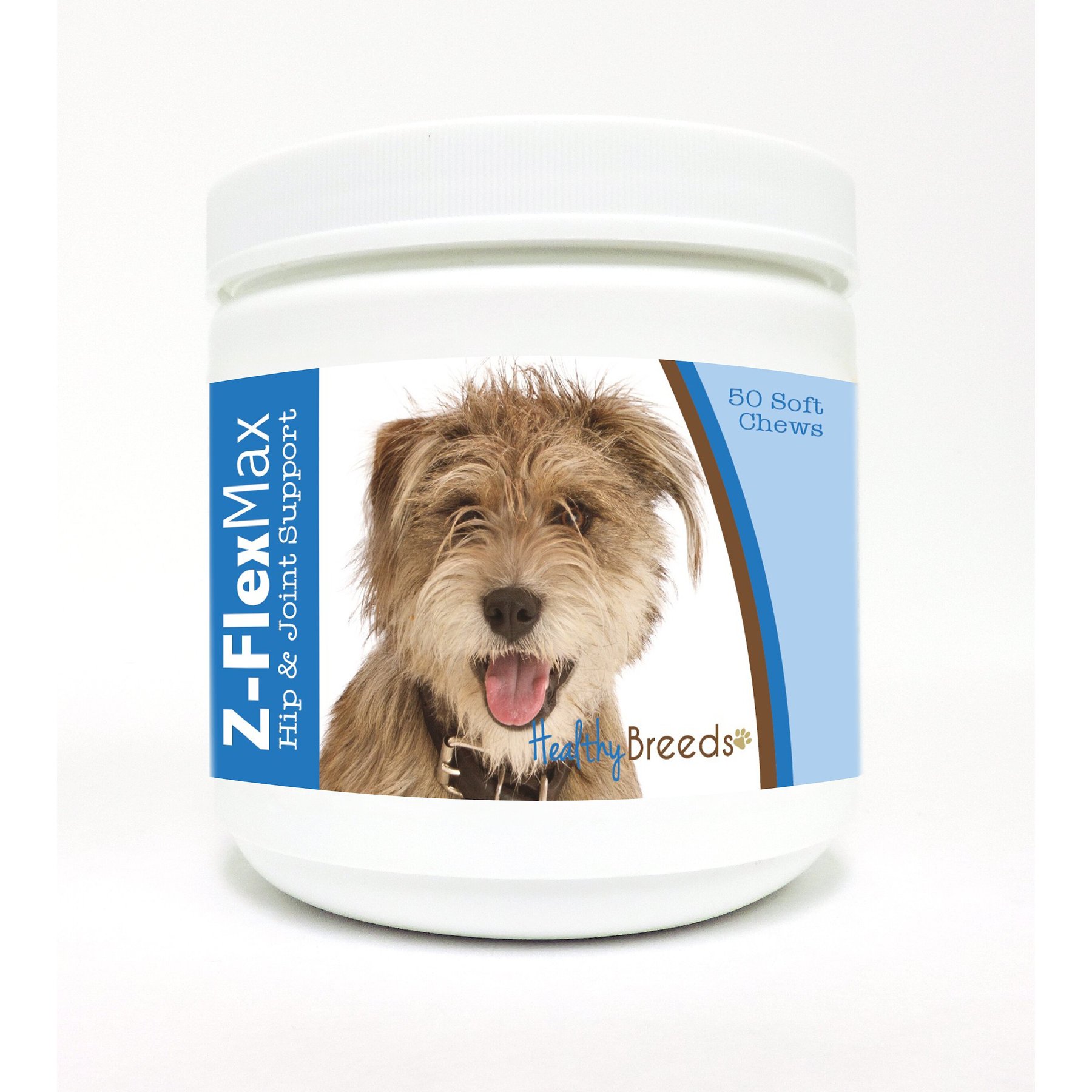 Healthy Breeds Z-Flex Max Hip & Joint Soft Chews Dog Supplement, 50 count