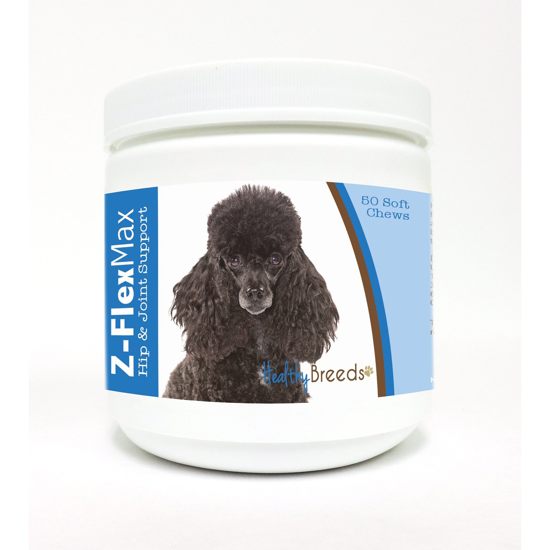 Healthy Breeds Z-Flex Max Hip & Joint Soft Chews Dog Supplement, 50 count