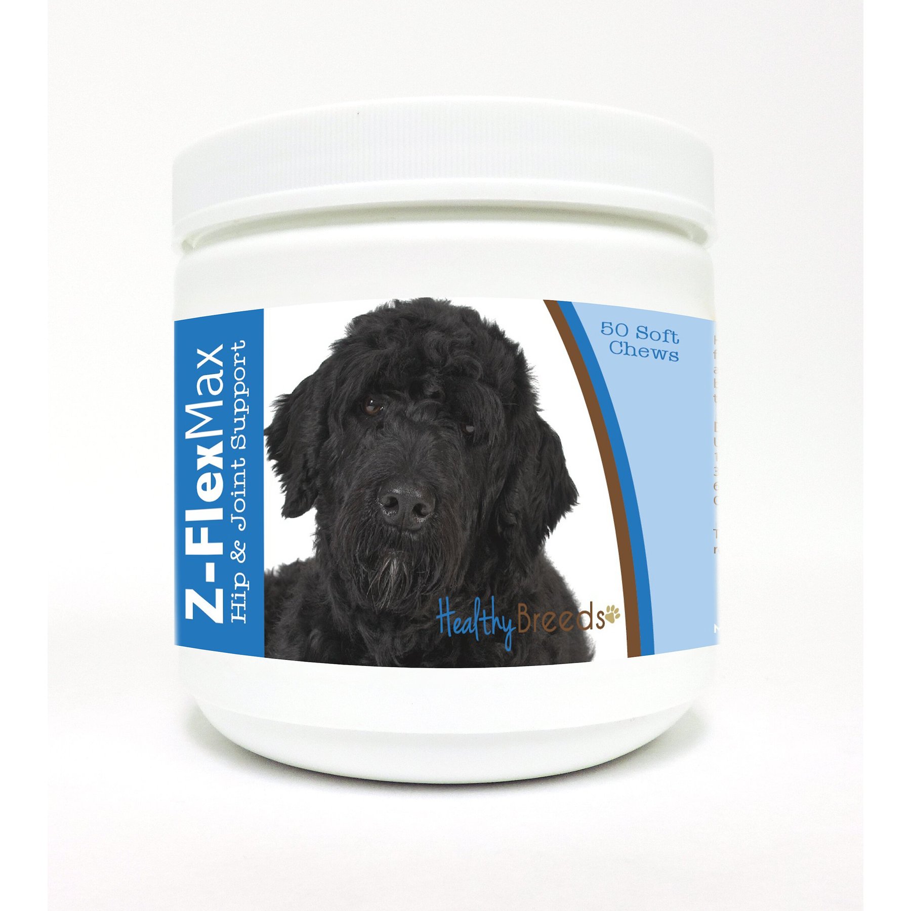 Healthy Breeds Z-Flex Max Hip & Joint Soft Chews Dog Supplement, 50 count