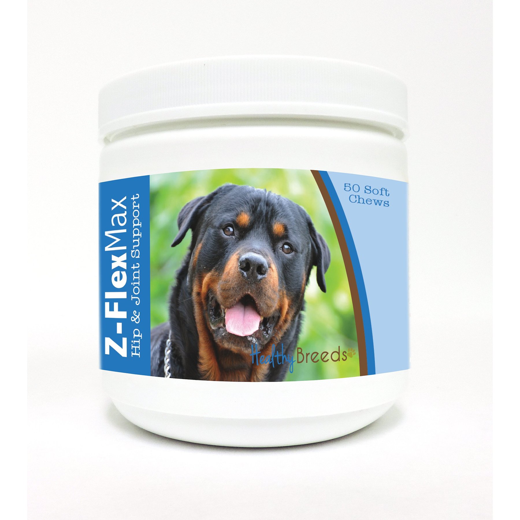 Healthy Breeds Z-Flex Max Hip & Joint Soft Chews Dog Supplement, 50 count