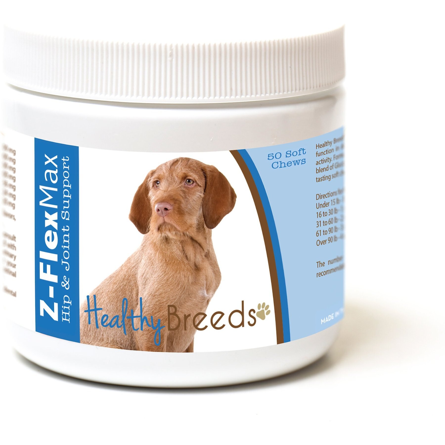 Healthy Breeds Z-Flex Max Hip & Joint Soft Chews Dog Supplement, 50 count