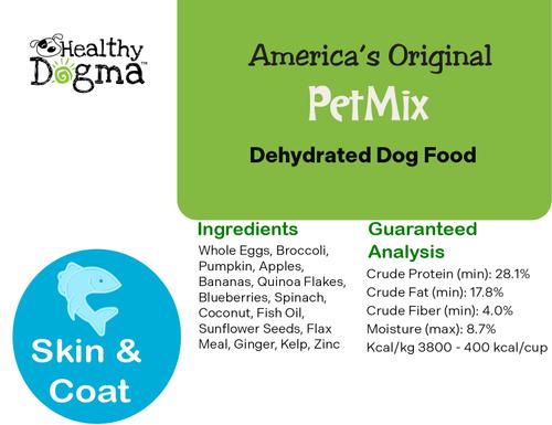 Show full view: Healthy Dogma PetMix Skin & Coat Supplemental Dog Food, 10-lb bag slide 3 of 8