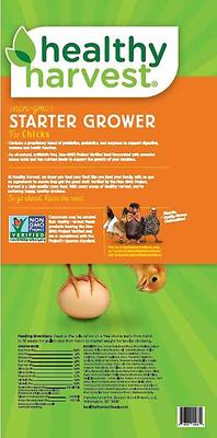 Show full view: Healthy Harvest Non-GMO 20% Protein Chick Starter Grower Crumbles Chicken Feed, 5-lb bag & Brinsea EcoGlow Safety 600 Chick & Duckling Brooder slide 3 of 7