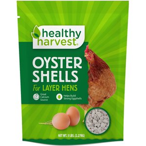 Healthy Harvest Oyster Shell Calcium Poultry Supplement, 5-lb bag