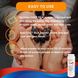 Healthy Paw Life Canine & Equine Alleviating Odors, Itchiness, Relieving Rain Rot & Sweet Itch Dry Flea & Tick Powder for Dogs, 6-oz bottle slide 2 of 6