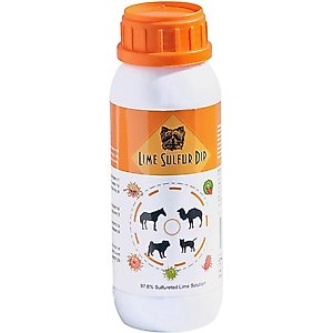 Healthy Paw Life Pet Care Itchy & Dry Skin Lime Sulfur Flea & Tick Dip for Dogs & Cats, 16-fl oz bottle