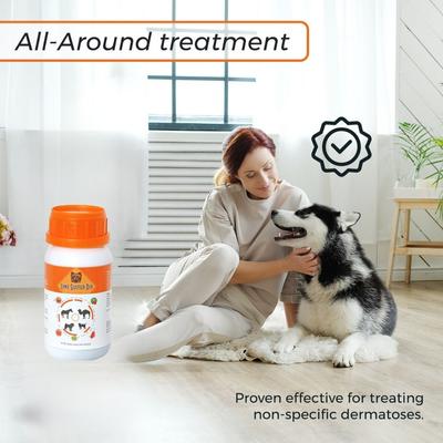 Show full view: Healthy Paw Life Pet Care Itchy & Dry Skin Lime Sulfur Flea & Tick Dip for Dogs & Cats, 8-fl oz bottle slide 4 of 9