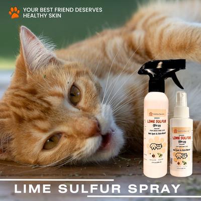 Show full view: Healthy Paw Life Pet Care Itchy & Dry Skin Lime Sulfur Flea & Tick Spray for Dogs & Cats, 4-fl oz bottle slide 4 of 7