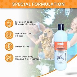 Healthy Paw Life Sulfur Salicylic Acid Oatmeal Antiparasitic & Antiseborrheic Flea & Tick Shampoo for Dogs, 16-fl oz bottle slide 2 of 4