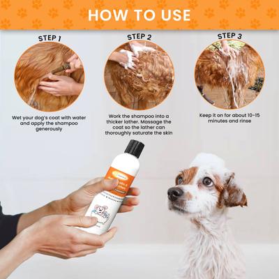 Show full view: Healthy Paw Life Sulfur Salicylic Acid Oatmeal Antiparasitic & Antiseborrheic Flea & Tick Shampoo for Dogs, 8-fl oz bottle slide 4 of 7