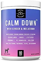 Healthy Solutions for Pets Calming Supplement Dog Chews, 60 count