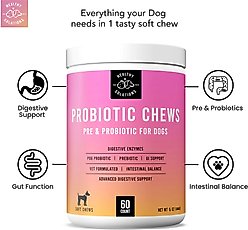 Healthy Solutions for Pets Probiotics & Digestive Chews with Prebiotics, 60 count slide 2 of 7