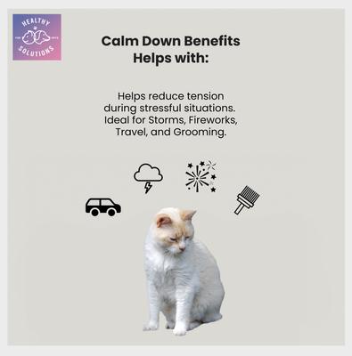 Show full view: Healthy Solutions for Pets Soft Chews Calming Supplement for Cats, 60 Count slide 4 of 9