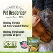 Show in main carousel: Healthy World Odor Control Pet Deodorizer, 3.5-lb bag slide 6 of 6
