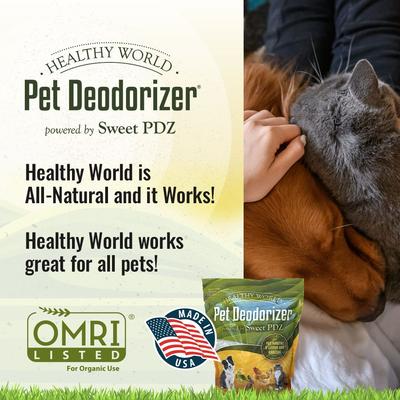 Show full view: Healthy World Odor Control Pet Deodorizer, 3.5-lb bag slide 6 of 6