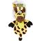 Show in main carousel: Hear Doggy Silent Squeaker Chew Guard Flattie Giraffe Plush Dog Toy slide 1 of 11