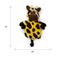 Show in main carousel: Hear Doggy Silent Squeaker Chew Guard Flattie Giraffe Plush Dog Toy slide 2 of 11