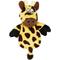 Show in main carousel: Hear Doggy Silent Squeaker Chew Guard Flattie Giraffe Plush Dog Toy slide 5 of 11