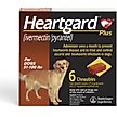 Show in main carousel: Heartgard Plus Chew for Dogs, 51-100 lbs, (Brown Box), 6 Chews (6-mos. supply) &amp; NexGard Chew for Dogs, 60.1-121 lbs, (Red Box), 6 Chews (6-mos. supply) slide 3 of 10