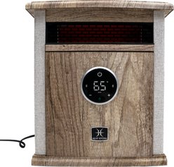 Heat Storm Logan Deluxe 1500-Watt Infrared Electric Portable Space Heater, Tan